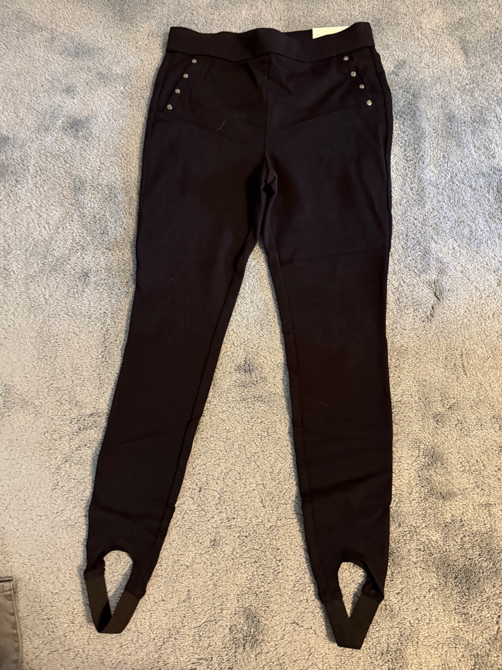 NWT Woman’s Loft Outlet Black Stirrup Leggings